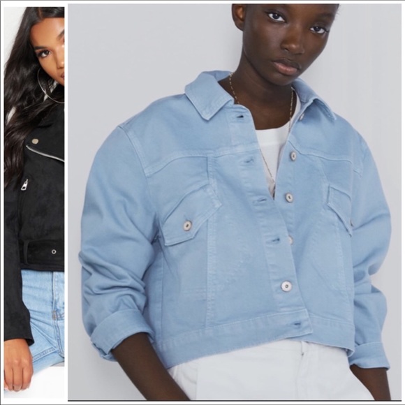 ZARA Denim Jacket Light Blue Size Medium NWT - Picture 8 of 12